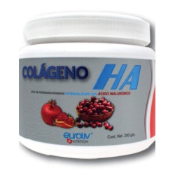 COLÁGENO HIDROLIZADO Ha con äcido Hialurónico bote 250mg Euroliv