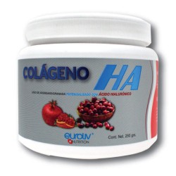 COLÁGENO HIDROLIZADO Ha con äcido Hialurónico bote 250mg Euroliv