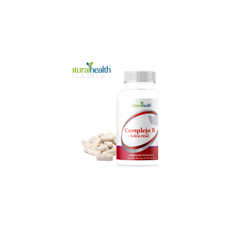 COMPLEJO B con JALEA REAL 60 cápsulas