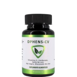 DPHENS-CV 30 cápsulas (gripe, sistema inmune, vitamina C)