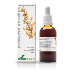 EXTRACTO DE AVENA (estrés, insomnio) 50ml Soria Natural Cad 04/27