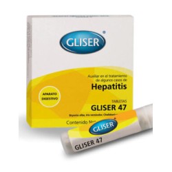 GLISER 47 HEPATITIS 150 tabletas