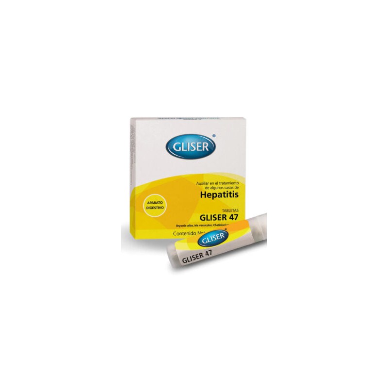 GLISER 47 HEPATITIS 150 tabletas