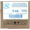 JERINGA HIPODÉRMICA 3ML SIN AGUJA DL caja con 100