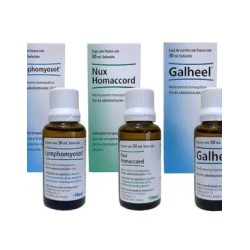 KIT DE DESITOXICACIÓN (Detox) gotas HEEL (GALHEEL, LYMPHOMYOSOT, NUX HOMACCORD)