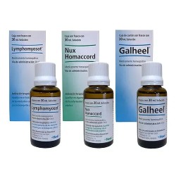 KIT DE DESITOXICACIÓN (Detox) gotas HEEL (GALHEEL, LYMPHOMYOSOT, NUX HOMACCORD)