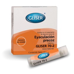 GLISER 70-2 EYACULACIÓN PRECOZ 150 tabletas Cad 08/27
