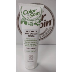 MASCARILLA PARA CABELLO TEÑIDO 200ml Color&Soin