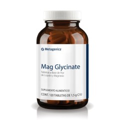 MAG GLYCINATE 120 tabletas (Bis glicinato de magnesio quelado)