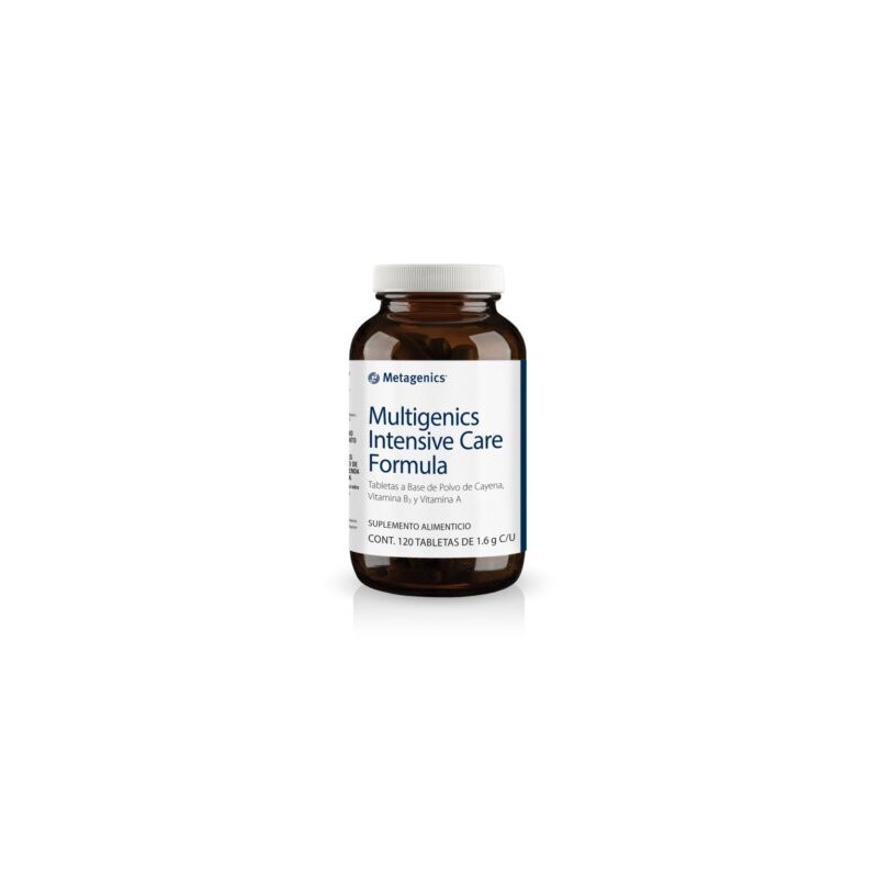 MULTIGENICS INTENSIVE CARE 120 tabletas (multivitaminico, antioxidantes) METAGENICS