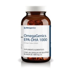 OMEGAGENICS EPA-DHA 1000 con 60 càpsulas (Omega 3, antiinflamatorio, colesterol)