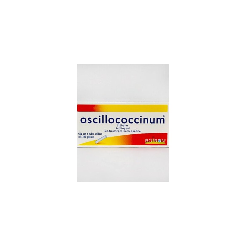 OSCILLOCOCCINUM glóbulos 6 tubos unidosis (gripe) Boiron Cad 10/2026