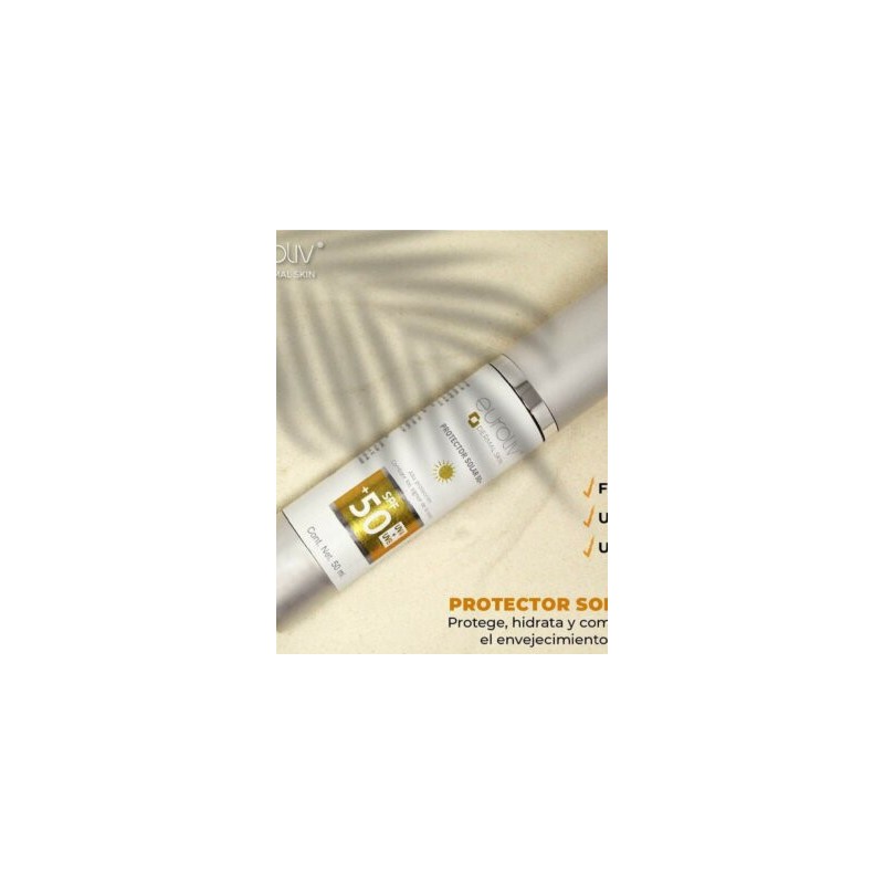 PROTECTOR SOLAR +50 (FILTRO SOLAR) 50ml Euroliv Dermal Skin