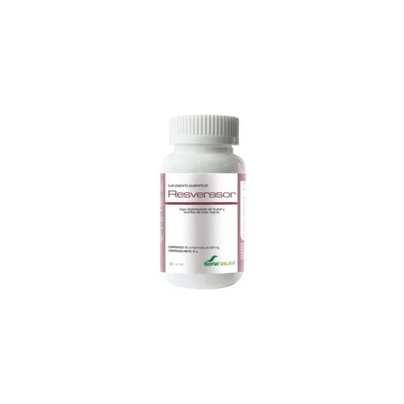 RESVERASOR 60 comprimidos (resveratrol, antioxidantes) Cad 7/27