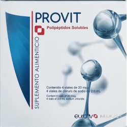 PROVIT CELL DETOX 4 viales Euroliv Medical