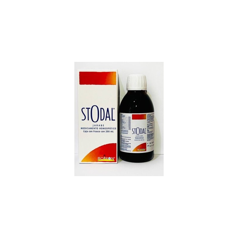 STODAL jarabe (tos seca o con flemas) Boiron 200ml Cad 10/2026