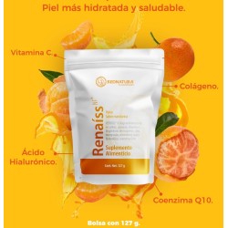 RENAISS NF (colágeno, ácido hialurónico, CoQ10) 127g polvo