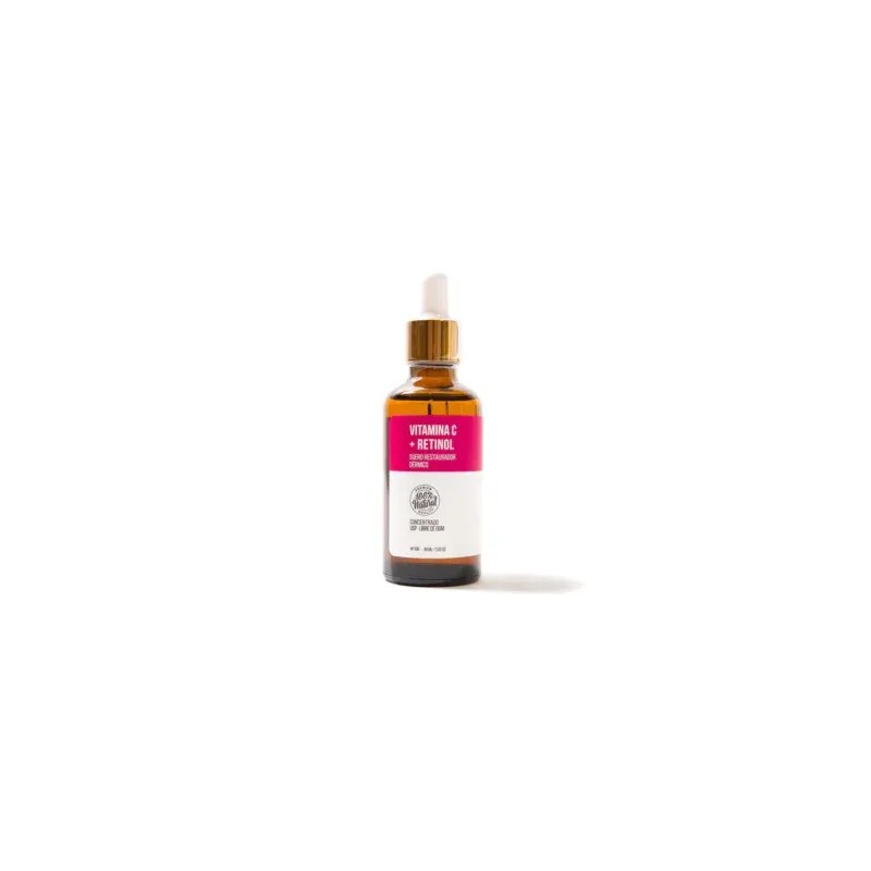 Suero Facial Vitamina C + Retinol (Vitamina A) 60ml Orgánico