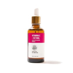 Suero Facial Vitamina C + Retinol (Vitamina A) 60ml Orgánico
