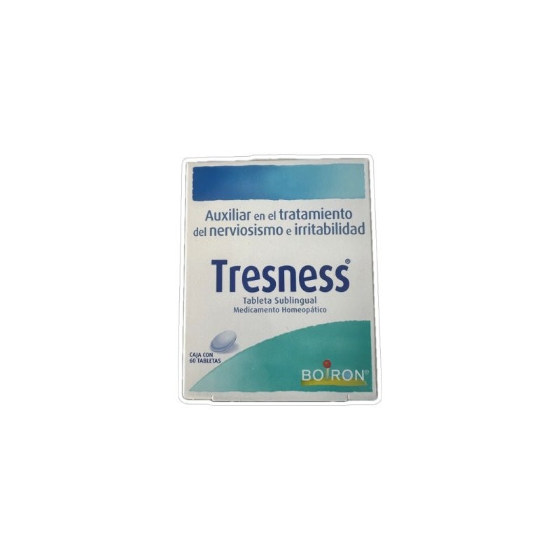 TRESNESS 60 tabletas Boiron (estrés, nerviosismo)