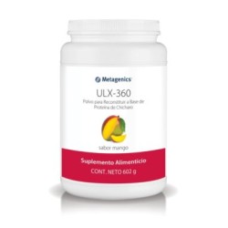 ULX 360 malteada de Proteína de Chícharo Sabor Mango 602g (vegano)