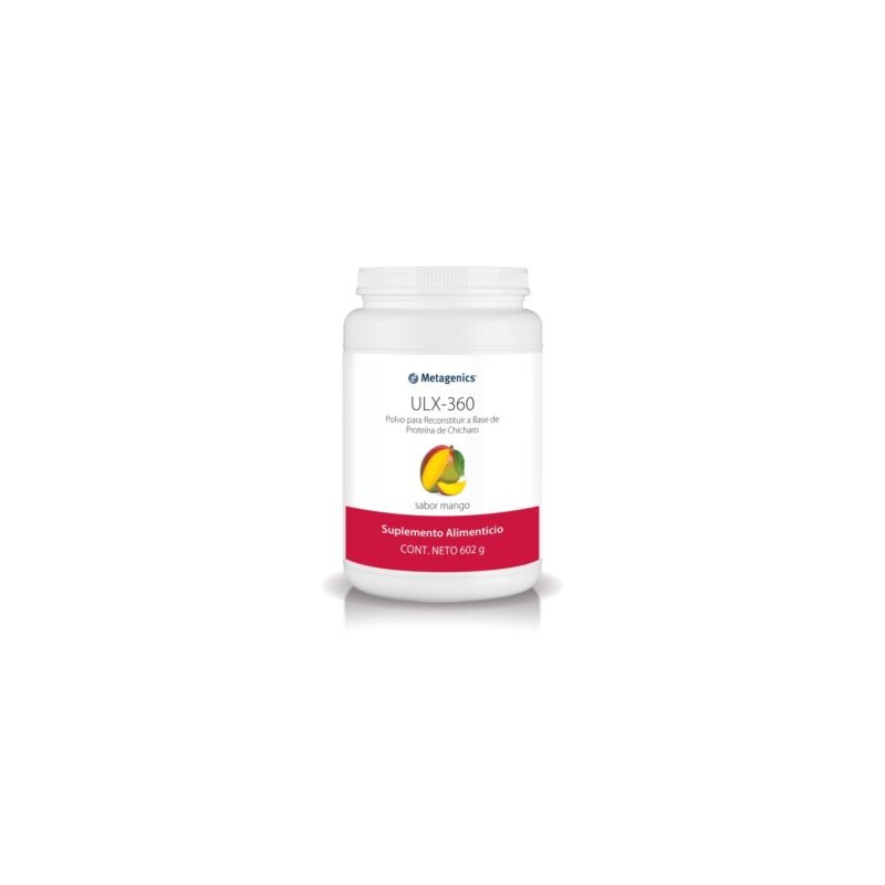 ULX 360 malteada de Proteína de Chícharo Sabor Mango 602g (vegano)