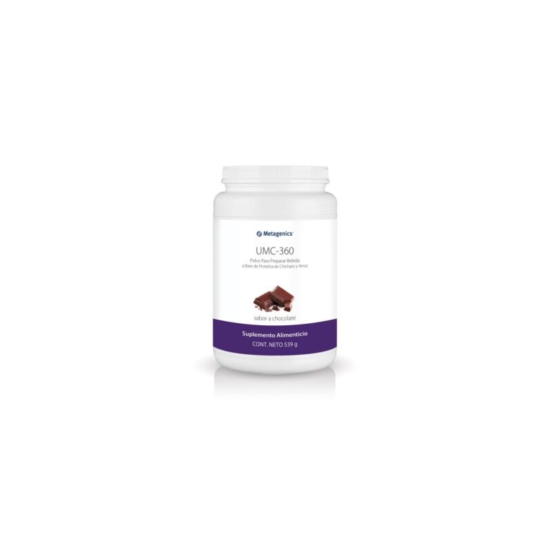 UMC 360 Sabor Chocolate 539g (colesterol, triglicéridos, salud cardiovascular)