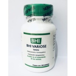 BHI VARIOSE frasco con 100 tabletas