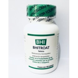 BHITROAT frasco con 100 tabletas